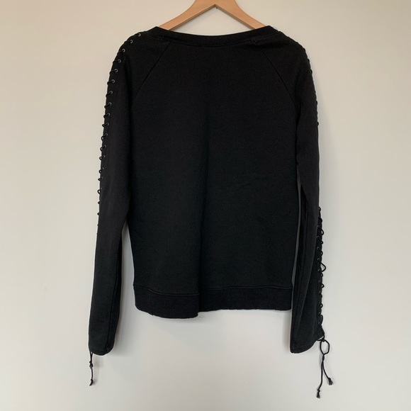 Pam and Gela Laced Sweatshirt. SZ Medium - Picture 8 of 13